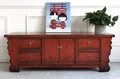 Produktbild: Chinesisches Lowboard Sideboard Kommode Schrank Möbel asiatisch orientalisch chinesisch Büffet Anrichte rot China Shabby Chic Vintage Holz