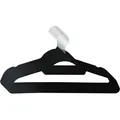 Produktbild: Kleiderbügel 10er Set Anzugbügel Platzsparend Rutschfest Samt Schwarz - Svita
