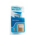 Produktbild: Heftklammern Nr. 970, 6 Mm, Verzinkt, 1340 Stück - Rapid
