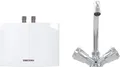Produktbild: STIEBEL ELTRON Klein-Durchlauferhitzer DNM 3 + MAZ mit 2-Griff Spültischarmatur, für Handwaschbecken, hydraulisch, min. 35 °C, Set, 3,5 kW, m. Stecker 230V, hydraulisch, drucklos