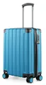 Produktbild: Hauptstadtkoffer Q-Damm - Handgepäck 54x37x21, TSA, 4 Rollen, Reisekoffer, Hartschalenkoffer, Rollkoffer, Handgepäckkoffer, Bordgepäck Koffer, Cyanblau