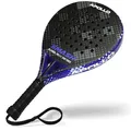 Produktbild: Apollo Padelschläger - Kohlefaser Schläger für Damen und Herren, Anfänger & Fortgeschrittene, leichtes 3K und 12K Carbon - nur 365g