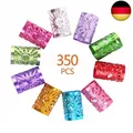 Produktbild: 350 Stk. 7 Farben Dreadlocks Dreadlocks Metall Haar,