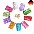 Produktbild: 350 Stk, 7 Farben Dreadlocks Dreadlocks Metall Haar,