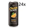 Produktbild: 24 Dose Oransoda 330 ml Campari Orange Orangenlimonade italienisch trinken