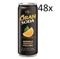 Produktbild: 48x Dose Oransoda 330 ml Campari Orange Orangenlimonade italienisch trinken