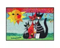 Produktbild: Salonloewe Fußmatte Fußmatte 50x75 Rosina Wachtmeister Momenti, Eingangsmatte normal, Höhe: 500 mm