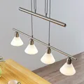 Produktbild: Lindby Pendelleuchte Delira Deckenlampe Hängelampe Lampe Leuchte 4-flammig 711