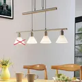 Produktbild: Lindby Pendelleuchte Delira Deckenlampe Hängelampe 4-flammig E14 SIEHE TEXT/FOTO