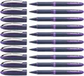 Produktbild: Schneider 183008 One Business Tintenroller (Dokumentenecht mit 0,6 mm Strichstärke, Made in Germany) 10er Pack,violett