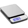 Produktbild: Steinberg Systems Feinwaage Briefwaage 50 kg / 1 g Paketwaage Versandwaage Digital Plattformwaage schwarz