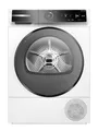 Produktbild: Bosch WQB246D41 Serie 8, Wärmepumpentrockner 9kg, Silent Dry - Extrem leise, Schneller getrocknete Wäsche, Auto Dry, Selbstreinigender Kondensator, Trommelinnenbeleuchtung, Home Connect, Weiß