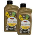 Produktbild: 2x1 Liter TOTAL QUARTZ INEO FIRST 0W30 Motoröl  ACEA C2 PSA B71 2312 B71 2302