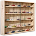 Produktbild: Inter-Link Glasvitrine Collectizioni, hängend, 4 Fachböden, 80 x 60 x 9,5cm, sonoma eiche