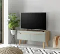 Produktbild: INOSIGN Lowboard Torge, TV-Unterschrank, TV-Kommode, Fernsehschrank, TV-Board (1 St), abgeschrägte Füße, drei Farben, Scandi Design, 107 cm breit