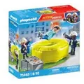 Produktbild: PLAYMOBIL 71465 - Action Heroes - Feuerwehrleute mit Luftkissen