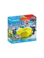 Produktbild: Playmobil Action - Feuerwehrleute mit Luftkissen