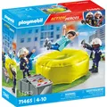 Produktbild: Playmobil Feuerwehrleute mit Luftkissen (71465, Playmobil Sports & Action) (71465)