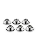 Produktbild: Eierbecher-Set WMF EGGO LBH 9,70x9x9 cm silber