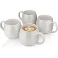 Produktbild: Sänger Cappuccinobecher, Creme, Keramik, 4-teilig, 8.5x9.5x8.5 cm, kratzfest, Kaffee & Tee, Tassen, Kaffeetassen-Sets