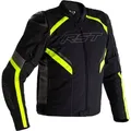 Produktbild: RST Sabre Airbag, Textiljacke wasserdicht - Schwarz/Grau/Neon-Gelb - M
