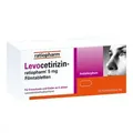 Produktbild: Levocetirizin-ratiopharm 5 mg Filmtabletten