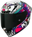 Produktbild: KYT KX-1 Race GP Bastianini Repl. 2023 Helm (Weiß/Pink/Lila/Schwarz) Gr: L (59)