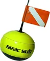 Produktbild: Seac Tauchboje fluoreszierend mit Fahne und 25m Leine
