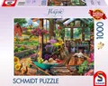 Produktbild: 1000 Teile Schmidt Spiele Puzzle Jeff Haynie Gartenhaus 58632
