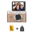 Produktbild: Kodak Pixpro C1 braun im Bundle Digitalkamera