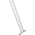Produktbild: Euroline Premium 30174 Alu Stufenanlegeleiter mit integriertem Anlegegummi 14 Stufen