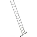 Produktbild: Euroline Premium 30174 Alu Stufenanlegeleiter mit integriertem Anlegegummi 14 Stufen