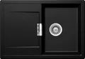 Produktbild: SCHOCK kompakte Küchenspüle 74 x 51 cm Mono D-100S Magma - CRISTADUR schwarze Spüle mit Abtropffläche ab 45 cm Unterschrank-Breite