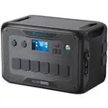 Produktbild: Bluetti AC300 + B300, Lithium-Eisen-Phosphat (LiFePO4), 60000 mAh, AC, Zigarettenanzünder, Solar, 3072 Wh, Power Delivery, 3000 W - Schwarz