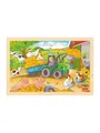 Produktbild: Goki Wooden Jigsaw Puzzle Tractor 24 pcs. Holz