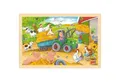 Produktbild: Gollnest & Kiesel Puzzle Einlegepuzzle Kleiner Traktor, Puzzleteile
