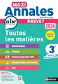 Produktbild: Maxi Annales Brevet 2026 - Corrigé: 100 sujets (dont Brevet 2025)