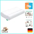 Produktbild: Uttu Memory Foam Nackenkissen verstellbar 60x35x13/11cm gegen Nackenschmerzen...