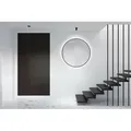 Produktbild: Black Oros Light Spiegel - Rund, 100 Cm - Runder Wandspiegel In Matt Schwarz - Wandspiegel Mit Led - Badspiegel Rund Mit Hochwertigen Aluminiumrahmen - Badezimmerspiegel Mit Indirekter Led-beleu - Talos