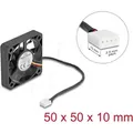 Produktbild: DELOCK 67314 - Axiallüfter 12 V DC, 50 x 50 x 10 mm schwarz