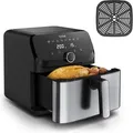 Produktbild: Tefal Ey855d10 Luftfritteuse 7,5 L Schwarz Edelstahl