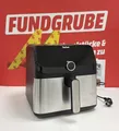 Produktbild: TEFAL EY855D Easy Fry Mega Heißluftfritteuse 2000 Watt Schwarz/Edelstahl