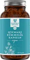 Produktbild: ÖLMÜHLE SOLLING - BIO Schwarzkümmelöl Kapseln | Nahrungsergänzungsmittel aus nativem Bio-Schwarzkümmelöl. Mit großem Anteil der zweifach ungesättigten Linolsäure. Vegan | Inhalt: 180 Kapseln