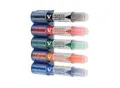 Produktbild: Whiteboardmarker PILOT V-Board Master, nachfüllbar, Tintenstandanzeige, Keilspitze, farbsortiert, 5er Set inkl. magnetischem Stiftehalter