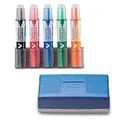 Produktbild: Pilot Pen 5080KIT - Whiteboardmarker V-Board Master Begreen, 5er Set, Stärke: 2,3 mm, schwarz/rot/blau/grün/orange