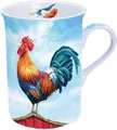Produktbild: Ambiente Luxury Paper Products Tasse Porzellan Becher, Blühender Garten, Sommer Blumen Mug, Tiere oder London -Themen : Länder - Städte