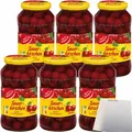 Produktbild: Gut & Günstig Sauerkirschen leicht gezuckert entsteint 6er Pack (6x680g Glas) + usy Block