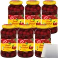 Produktbild: Gut&Günstig Sauerkirschen leicht gezuckert entsteint 6er Pack (6x680g Glas) + usy Block