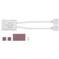 Produktbild: Paulmann 70975  Touch Switch 144 W (max)      Metall (B x H x T) 4.3 x 0.85 x...