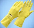 Produktbild: Ulith Haushalts-Handschuhe, Latex-Arbeitshandschuhe, wiederverwendbar, Baumwollgefüttert (M)